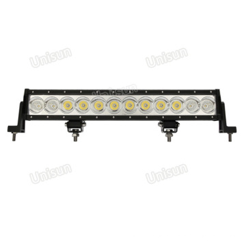 Barra de luz LED CREE de una sola fila de 41 pulgadas, 12 V, 260 W